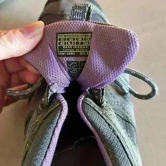 Keen Dry Women's Shoe Size 9.5 Hiking Low Top Waterproof Trail Gray Lavender - Picture 6 of 7